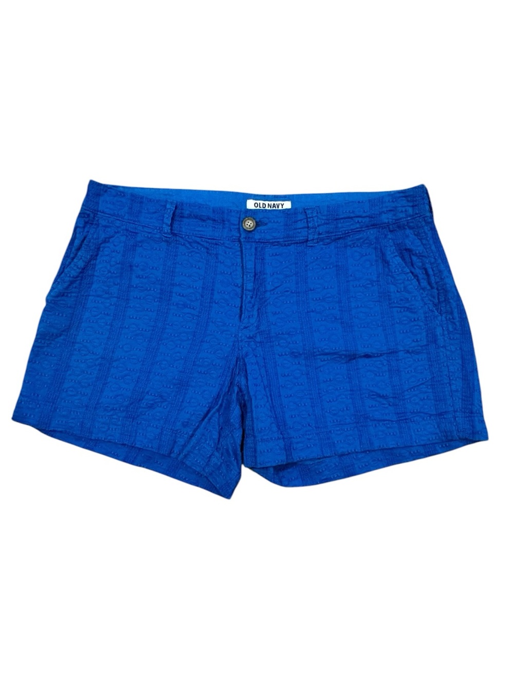 Old Navy Embroidered Blue Shorts 10